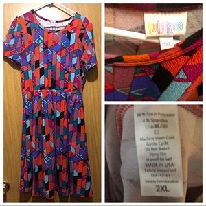 LuLaRoe Amelia size 2X
